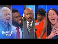 ALL-TIME GREATEST MOMENTS in Family Feud history!!! | Part 12 | The absolute craziest of all crazy