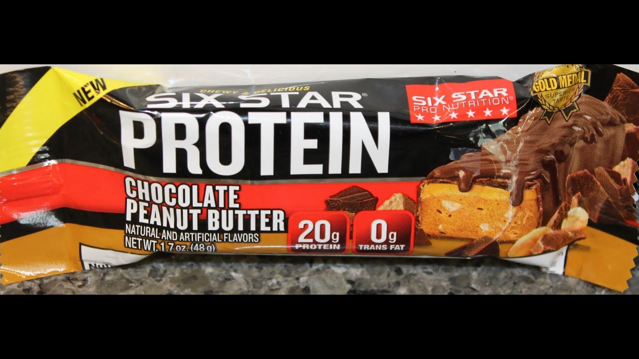 Six Star Protein Chocolate Peanut Butter Bar Review YouTube Six star protein chocolate peanut butter bar review youtube