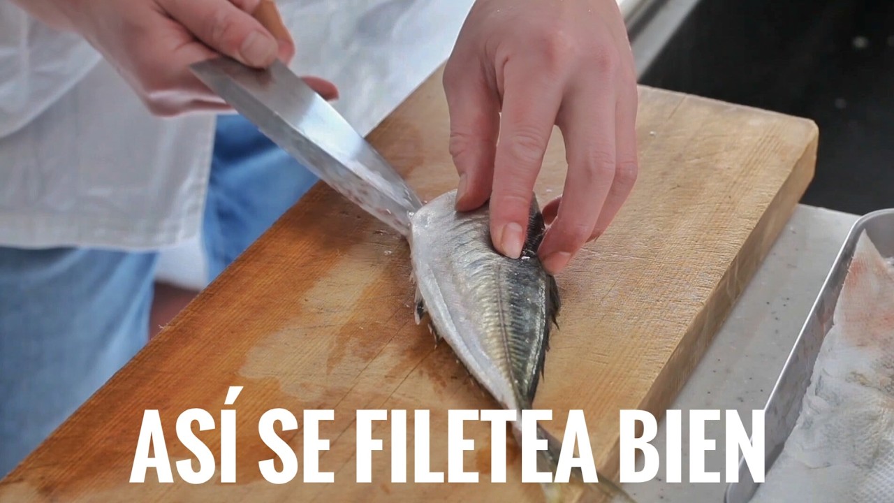 Cómo filetear Jurel Japonés (Aji) PERFECTAMENTE | 3 Técnicas Clave de Cuchillo