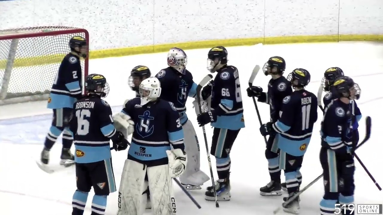 GOHL - Brantford Titans vs Port Colborne Sailors