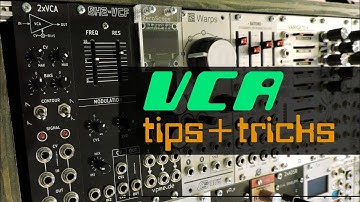 2xVCA Dual VCA Eurorack Synth Tips+Tricks Demo #2