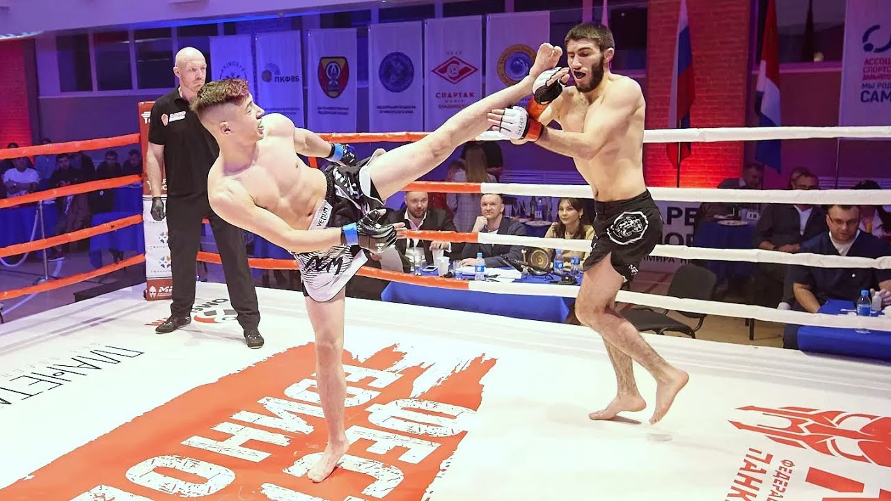 Эдгар Хачатрян (Южно-Сахалинск) - Даниил Печевистый (Находка) 63кг ...