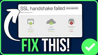 Exclusive HOW TO FIX SSL HANDSHAKE FAILED ERROR CODE 525 (2026) Details
