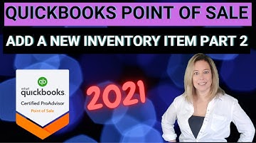 How to Add a New Inventory Item in QuickBooks POS v19 – Part 2 (Vendor, Reorder Point & More)