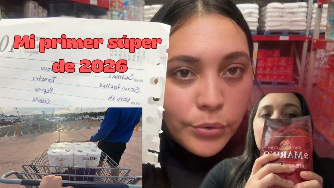 Acompáñame al súper: Comprando saludable para cumplir mis propósitos. 🤭