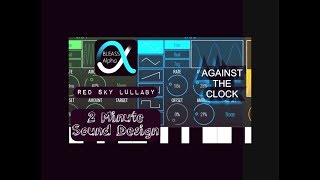 Bleass Alpha Synth - Against The Clock - Sound Design screenshot 3