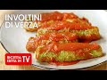 INVOLTINI DI VERZA di Benedetta Rossi - Ricetta TV Fatto in Casa per Voi