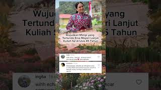 Ersa Mayori Lanjut Kuliah S2 Diusia 45 Tahun