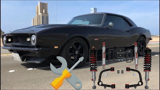 68 Camaro - Ridetech Street Grip With Lowering Blocks
