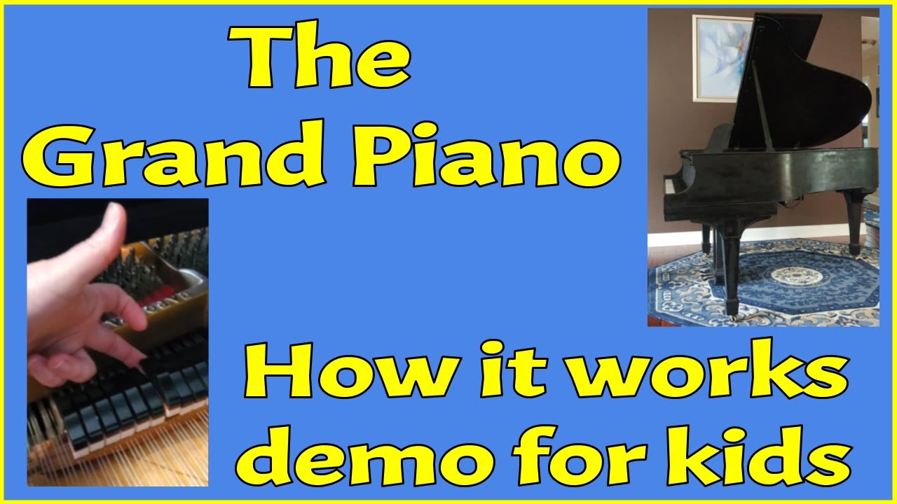 How the piano works a demonstration for students YouTube