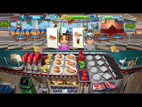 Cooking Fever: Fast Food Court: Level 40: 3 Stars