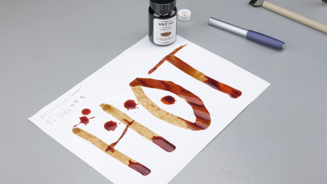 Hot Stuff! KWZ Iron Gall Mandarin!