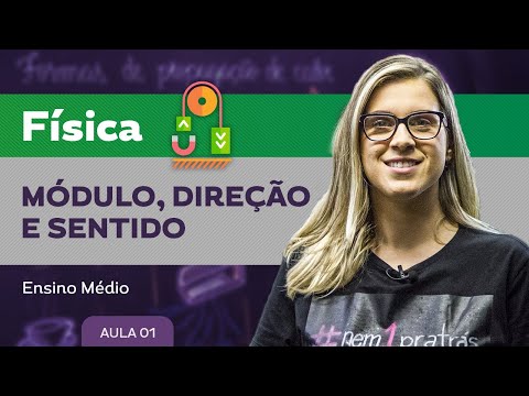 Módulo, direção e sentido - Física - Ensino Médio