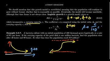 Logistic Growth (Bacteria)
