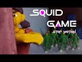 Squid game stop motion  squid game animation  clay zone