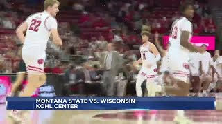 Information Max Klesmit scores 26 to guide Wisconsin to 79-67 victory over Montana State in Bobcats’ opener Update