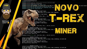 NOVO T-REX: ABSOLUTE CORE CLOCK NO WINDOWS❗ + OC SEM AFTERBURN❗ + POOL BACKUP❗ 😱😱 - BERNA CRIPTO