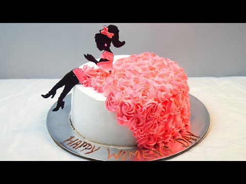 girl-cake-decoration-|-cake-decoration-|-rosette-|-girl-|-chocolate-decoration