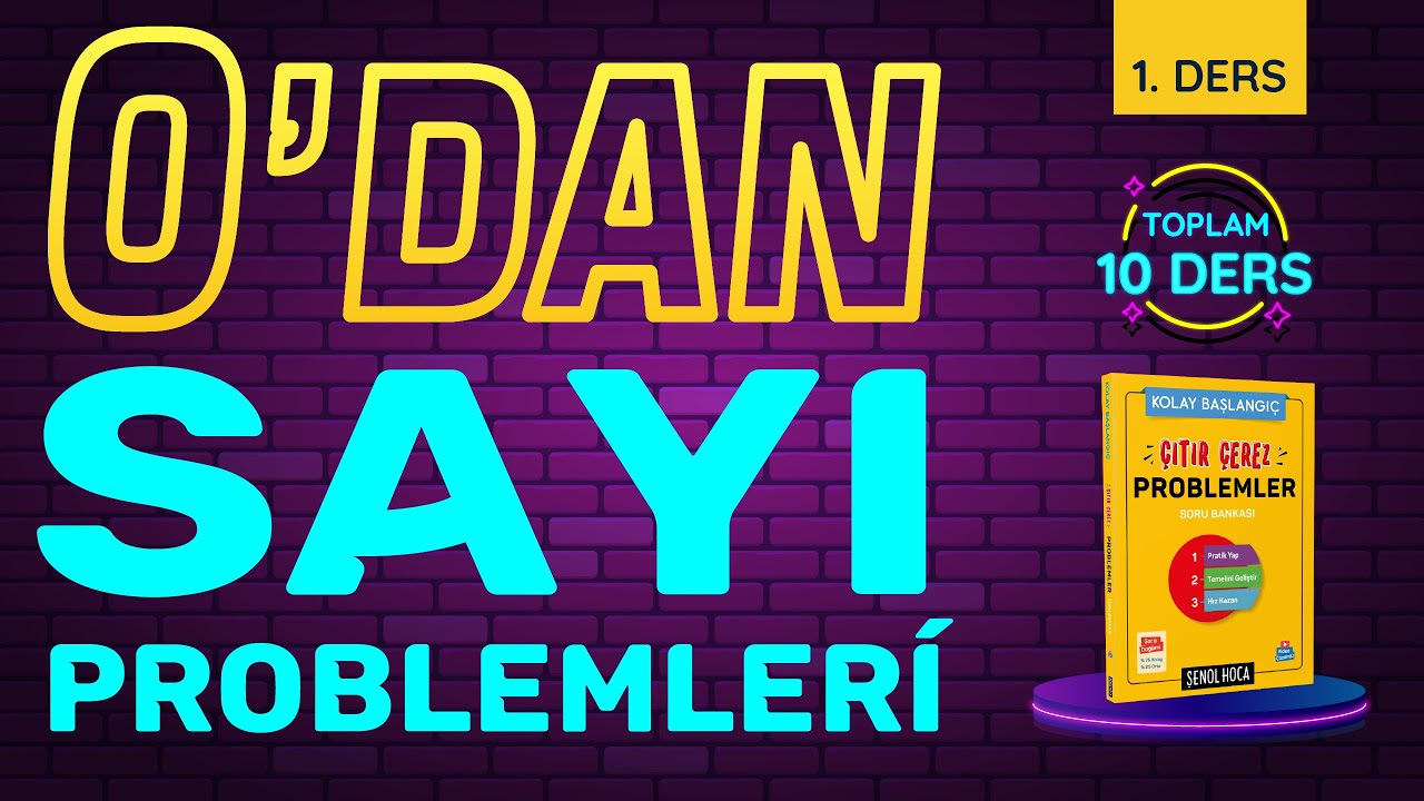 SIFIRDAN SAYI PROBLEMLERİ (Çıtır Çerez Problemler Kampı 1. Ders) #ççp