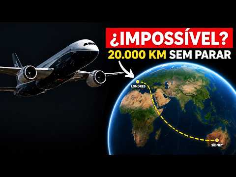 Um Avião Pode Voar 20.000 km SEM Parar?
