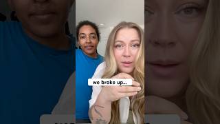 we broke up…