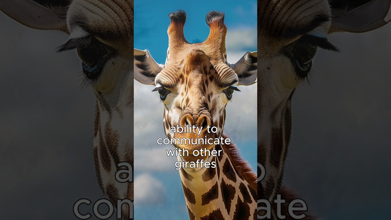 Giraffe's Long Neck: Amazing Adaptation for Survival