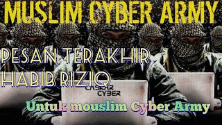 Pesan Habib Riziq kepada muslim cyber Army