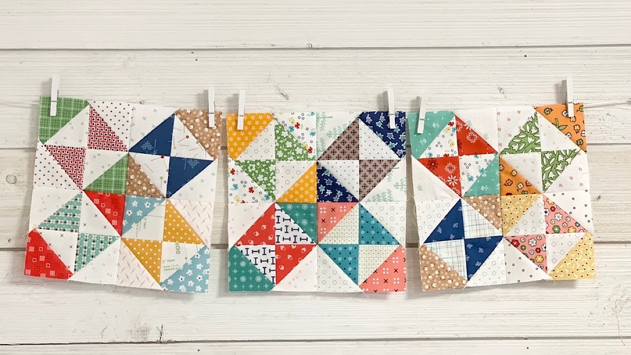 Sew Your Stash Series #15 - Quick Broken Dishes Block