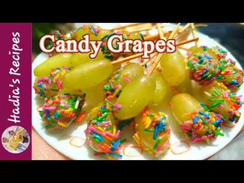 How to Make Candy Grapes | Easy Candy Grapes Recipe | Viral TikTok Dessert
