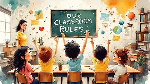 Our Classroom Rules Song for Kids | Fun and Easy English Song to Learn Classroom Rules