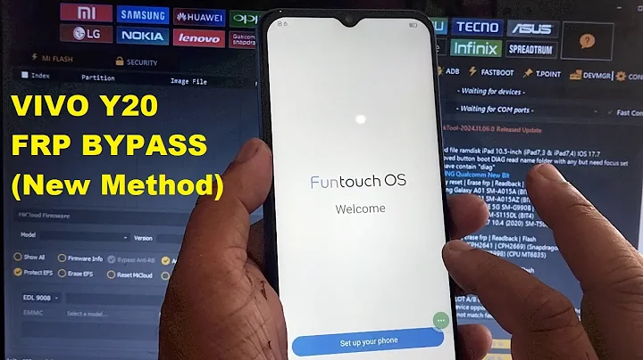 Vivo Y20 Frp Bypass New Update By Unlock Tool 100% Done .