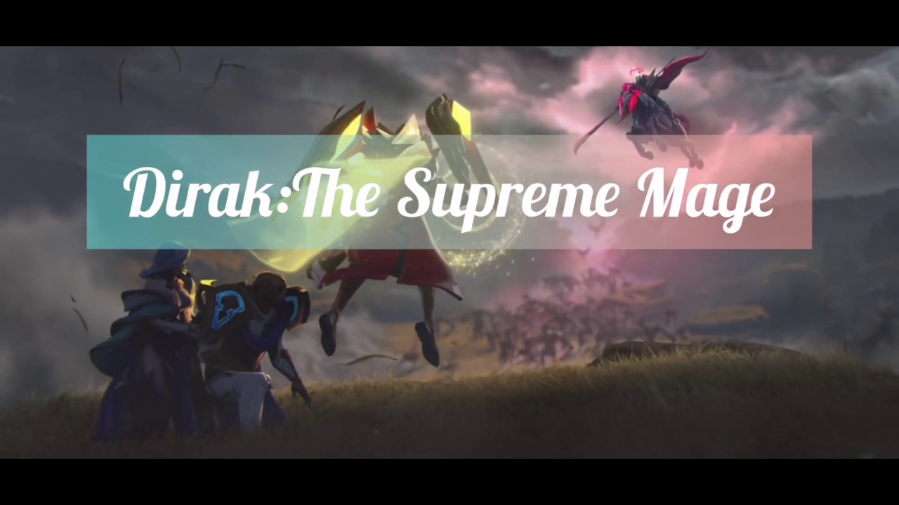 DIRAK ADVANCED GUIDE | Optimal Jungle & Wave Clear | Complete FULL ...