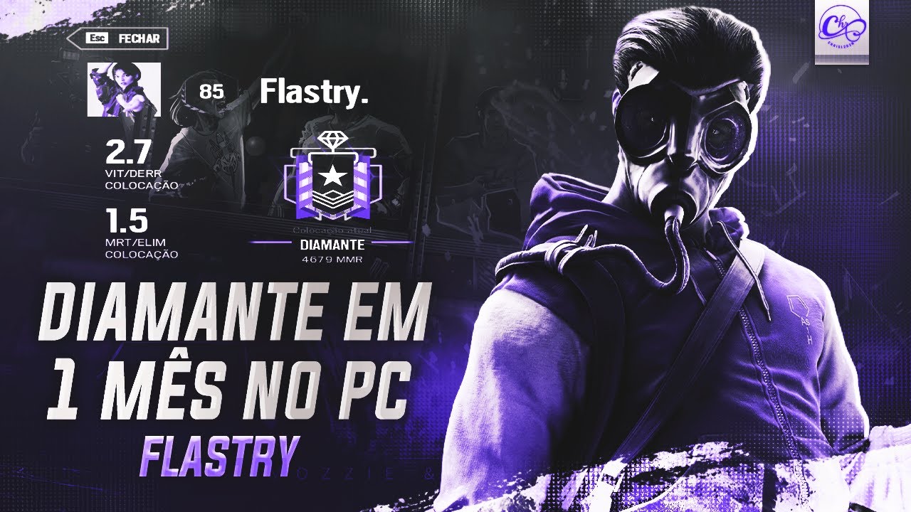 DIAMANTE EM UM MÊS NO PC | HighLights R6-PC - YouTube