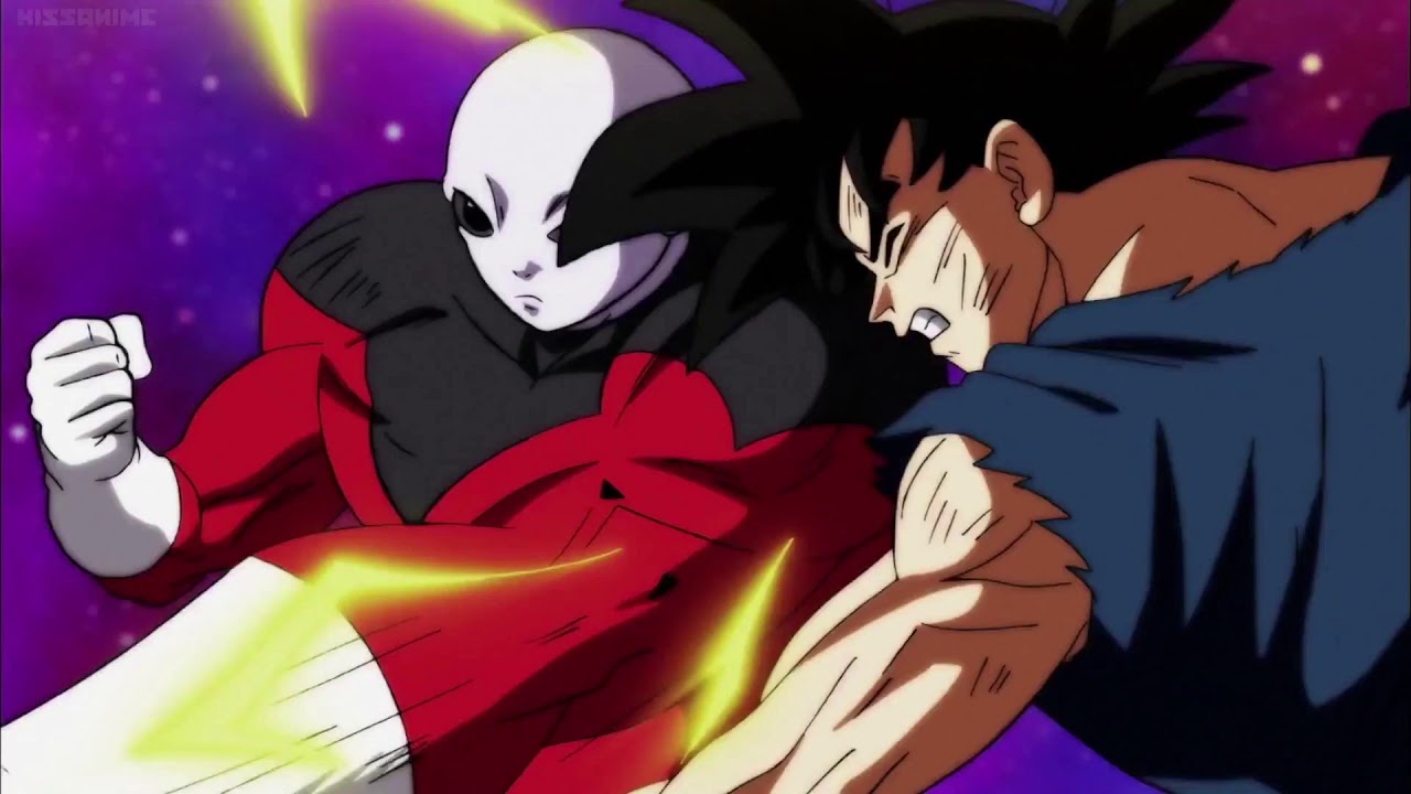 dbs 128 jiren beats goku english dub