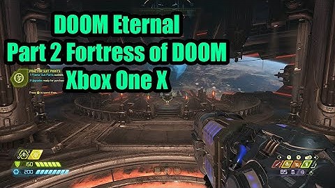 DOOM Eternal Xbox One X Walkthrough No Commentary - PART 2 FORTRESS OF DOOM