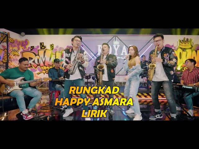 HAPPY ASMARA - RUNGKAD Feat THE SAXOBROTHERS  (Lirik Lagu Terjemahan) class=