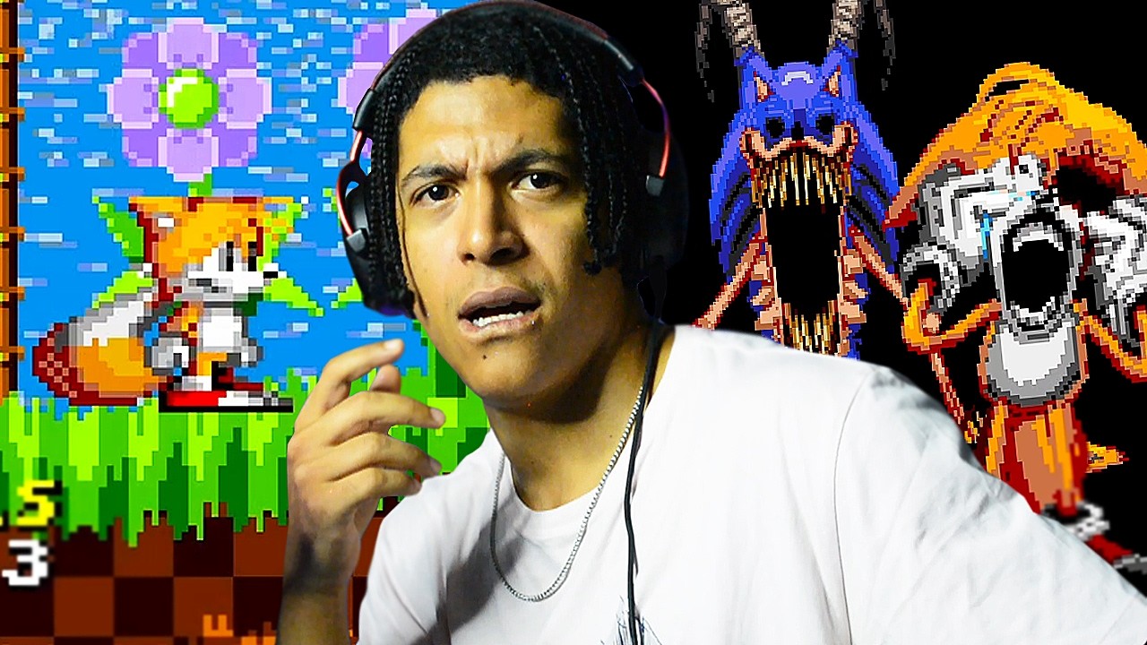 Eu baixei esse jogo do Sonic... mas eu acho QUE TEM ALGO DE ESTRANHO NELE!