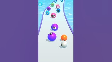 Ball Run 2048 Mobile Game All levels walkthrough android ios update #shorts #viral #trending #balls