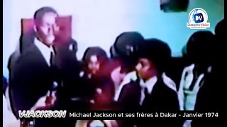 Michael Jackson et ses frères à Dakar - Janvier 1974