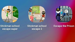 Stickman School Escape,Stickman School Escape 2,Stickman Escape The Prison, screenshot 3