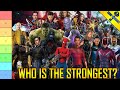 Ranking Every Major Marvel Cinematic Universe Character From Weakest to Strongest 2022