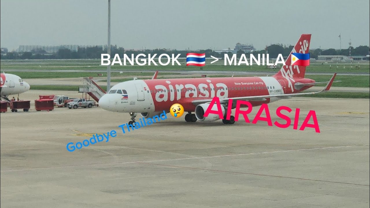 Trip Report | Airasia Philippines Airbus A320 Bangkok To Manila Economy class