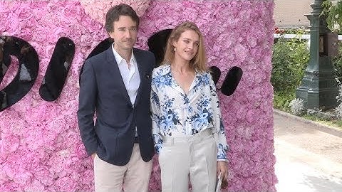 Natalia Vodianova and Antoine Arnault at the Dior Homme Menswear SS 2019 Fashion Show in Paris