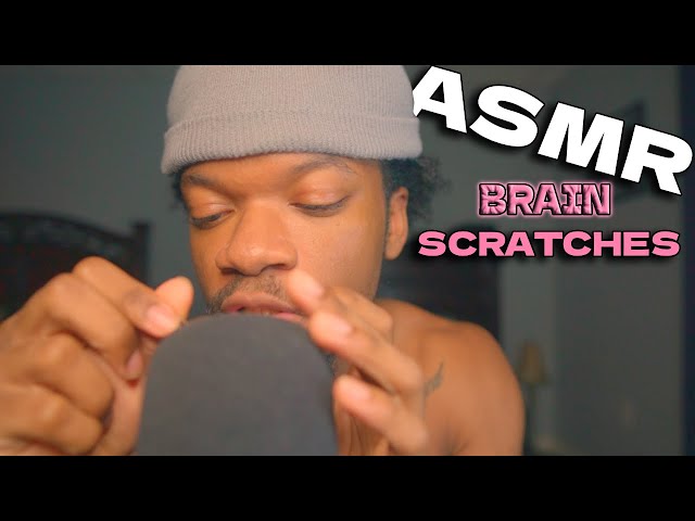 ASMR brain scratches🧠 | Whispers, Scratches, & Tingles😴