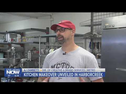 Kitchen Makeover Unveiled at Harborcreek Youth Services