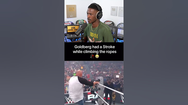 Goldberg Should NOT Be Wrestling 😭