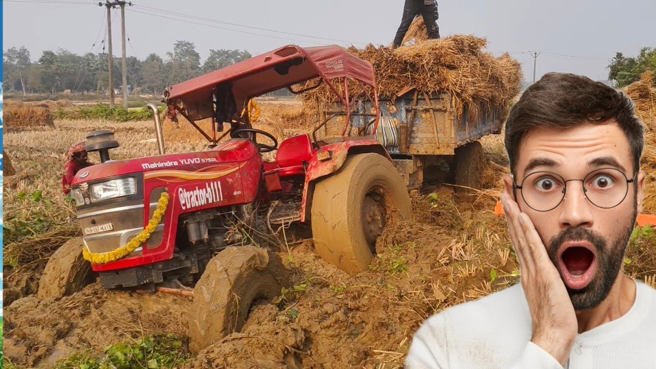 Mahindra yuvo ধান লোড করে কি অবস্থা দেখো 😱😱💪💪💪