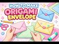 How to Make a Simple Origami Envelope | Easy Paper Envelope Tutorial