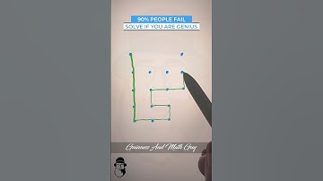 90% van de mensen slaagt er niet in dit op te lossen - Guinness en Math Guy