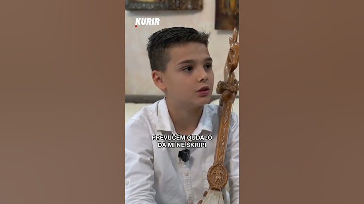 Nikolaj: "Kada sam bio mali, tata me uspavljivao uz gusle"